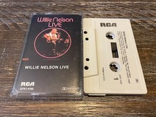 Willie Nelson "Willie Nelson Live" Used Cassette