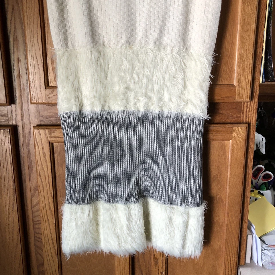 Mini Suéter Diane Von Furstenberg DVF Vestido Para Mujer Pequeño Cuello Simulado Sin Mangas Foto 4 de 4