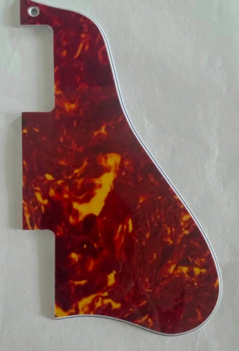 Guitar Parts Eletric Guitar Pickguard For Gibson ES-335 Short,4 Ply Red Tortoise