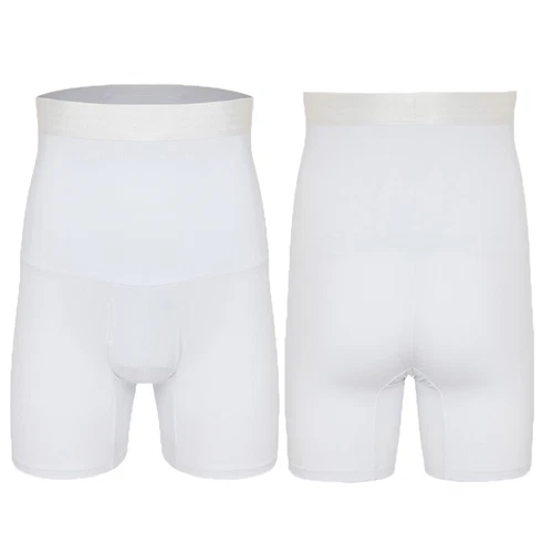 Herren Kompression Hohe Taille Boxershorts Bauch Slim Body Shaper Gürtel Hose US - Bild 21 von 29