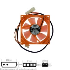 Fan Muffin Cooling DC 12V DC12V 12VDC 80mm 80x80x25 UV Reactive DF1208SM OROR