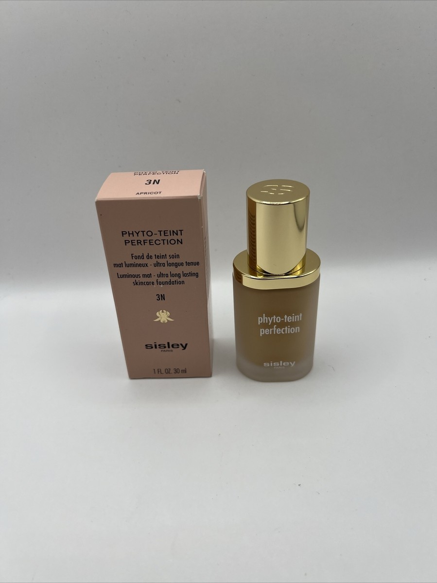 SISLEY Phyto Teint Perfection Foundation – Matte, Langanhaltende Pflege-Foundation Mit Luminous-Finish (30 Ml, 3N Apricot)