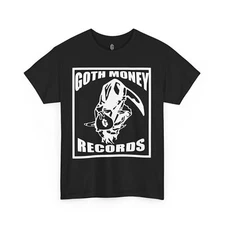 Goth Money Records T-shirt Grim Reaper Tee Shirt