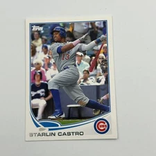 Starlin Castro 2013 Topps #113 Chicago Cubs