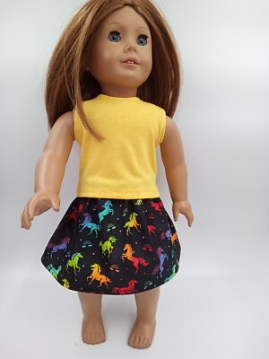 Colorful Unicorn Top Skirt Outfit 18