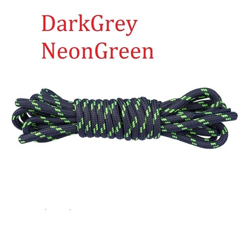 ROUND Heavy Duty Hiking Shoelaces 120/140cm Work Boot Sport Shoe Laces Strings - Picture 14 of 27