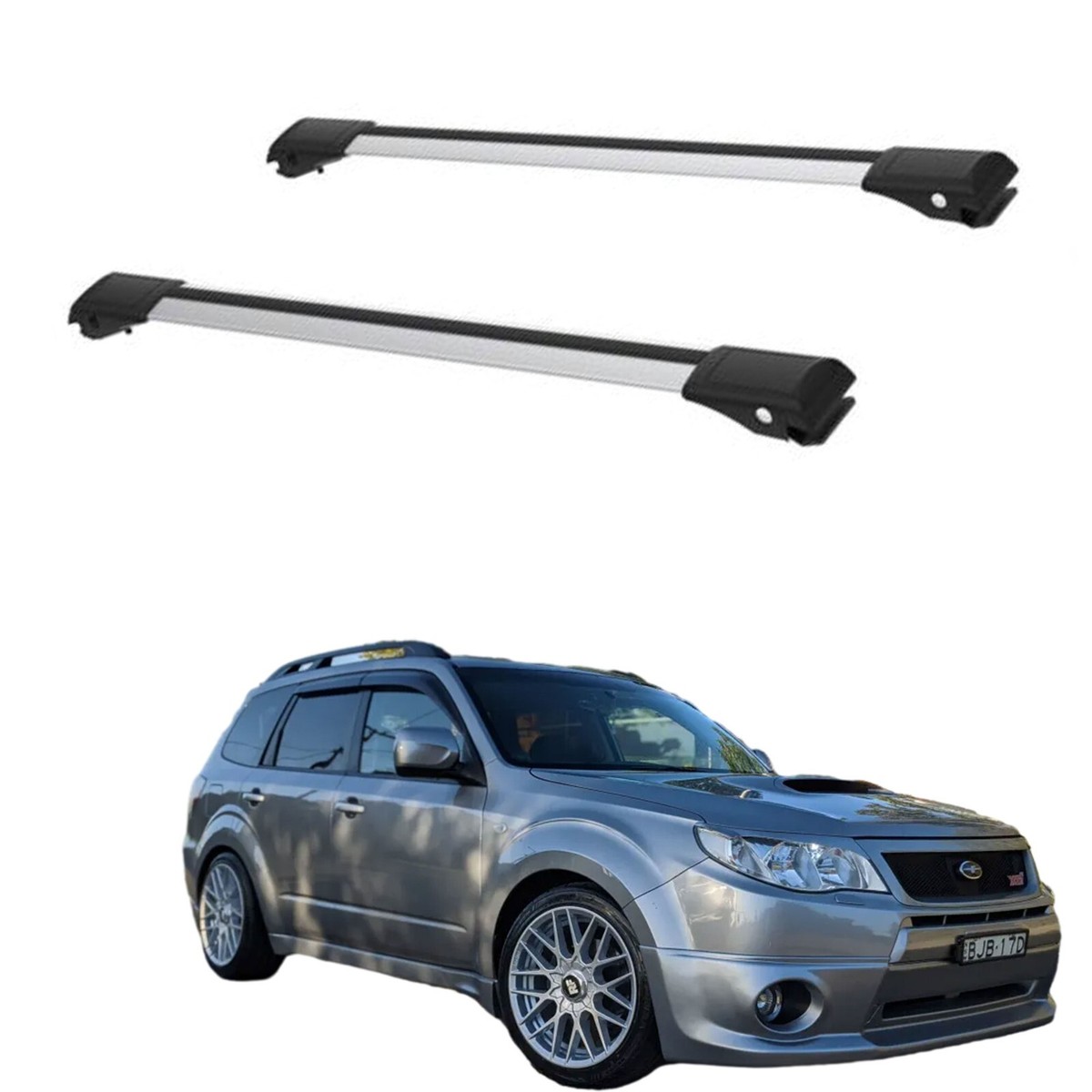 Prinsu Roof 2011 Subaru Outback Crossbars 2011 Forester Roof Rack