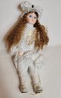 VINTAGE 1988 THE HERITAGE MINT LTD COLLECTION TINA AMERICA'S PORCELAIN DOLL -