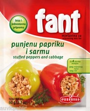 PODRAVKA Fant Stuffed Peppers and Cabbage, seasoning mix for Sarma 60g, sarmu