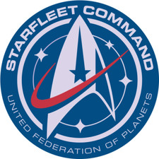 Star Trek Logo Starfleet Command sticker window laptop bumper vinyl decal