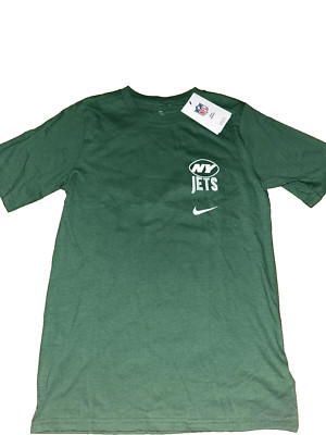 Nike Youth New York Jets Gotham City Football Tee, Green, M(10/12)