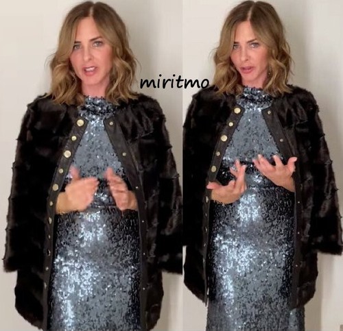 A679 ZARA TRINNY FAUX FUR BROWN COAT REAL LEATHER LAMBSKIN JACKET BLAZER - S - Picture 2 of 16
