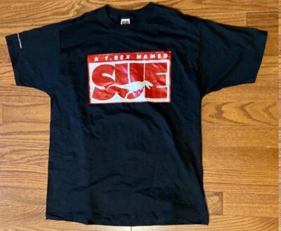 A T-Rex Named Named Sue Mens T Shirt Sz XL 2000 Field Museum