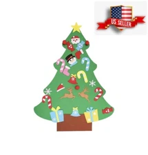 4FT 3D DIY Felt Christmas tree set, 27pcs Set