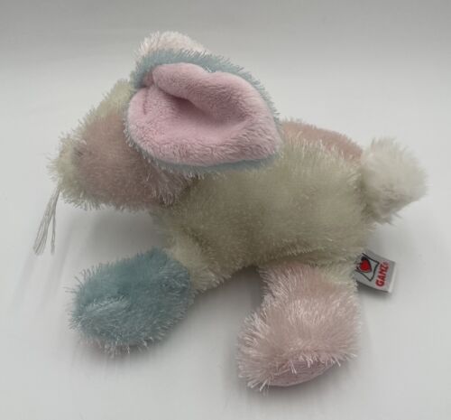 Webkinz Ganz Furry Pastel Bunny Rabbit 8" Plush Cotton Candy #HM174 No Code - Picture 4 of 9