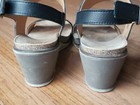 PLDM Palladium Size 38 US 7 Black Ankle Strap Wedge Platform Sandals Shoes — photo 7
