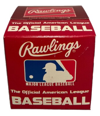 Rawlings MLB Official American League Baseball, Bobby Brown,Nice