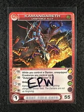 Chaotic TCG 3 Max EPW Kamangareth Unstable Ally 12/100 FU 1st Ed Uncommon NM/LP