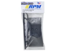 RPM 73042 Front Bumper & Skid Plate (Black) LOSI TEN-SCTE HH