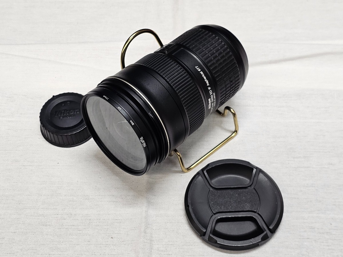 Nikon Zoom Camera Lens 1:2.8G ED IF AF-S N Nikkor 24-70mm F Mount