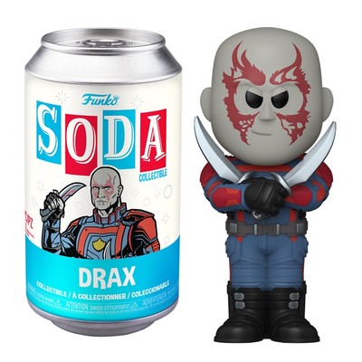 Funko Vinyl Soda Marvel Drax Guardian of the Galaxy Vol. 3 Vinyl Figur Neu