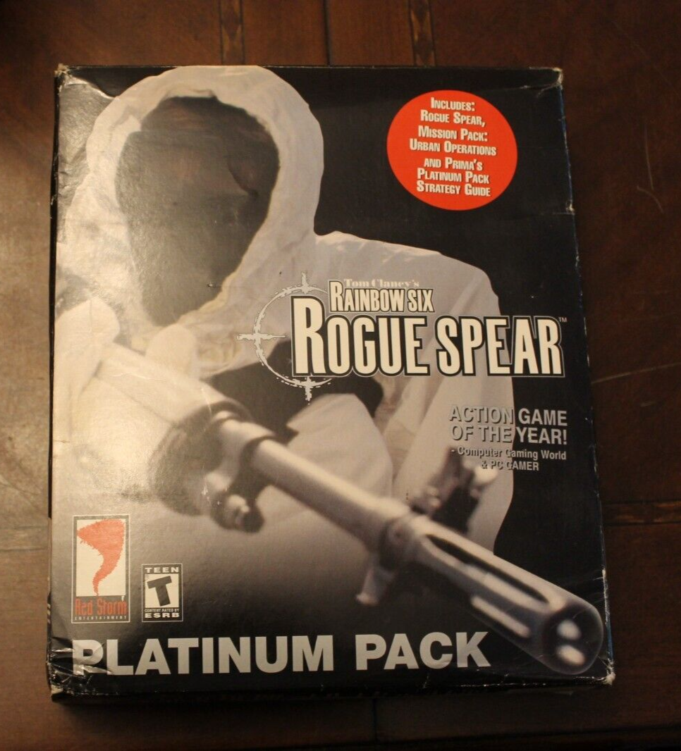Tom Clancy's Rainbow Six: Rogue Spear - Platinum Pack (PC, 2001