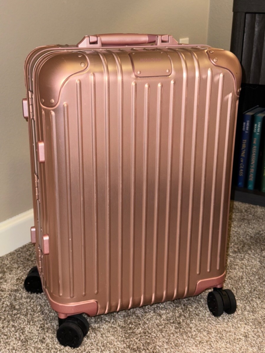 旅行かばん・小分けバッグ pena'hale RIMOWA ORIGINAL CABIN Original Cabin Carry-On Aluminum Suitcase | Silver | RIMOWA