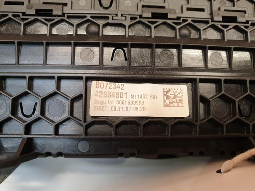 BMW 7 SERIES G11 HEATER CONTROL PANEL 2018 641111419110 - Picture 2 of 12