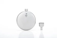 Keith Titanium Ti9302 Round Flask with Funnel - 5.0 fl oz (Shipped from USA)