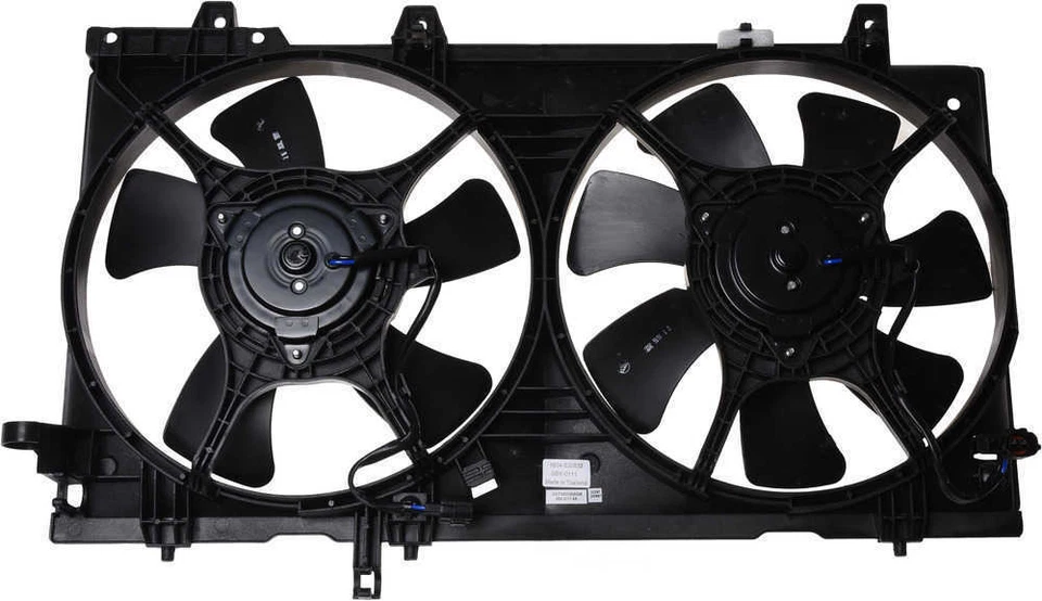 Двойной радиатор и конденсаторный вентилятор в сборе-METRIX подходит для 03–08 Subaru Forester - Изображение 2 из 3