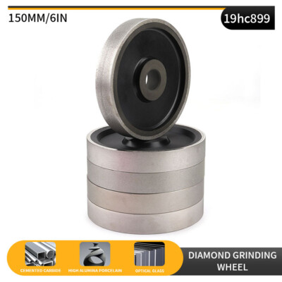 150mm Diamond Coated Grinding Wheel Electroplated Lapidary Tool Grit 150#-2000#