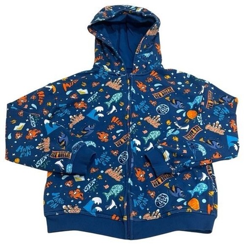 Disney Finding Nemo Zipup Hooded Jacket Kid's Size L - Picture 2 of 8