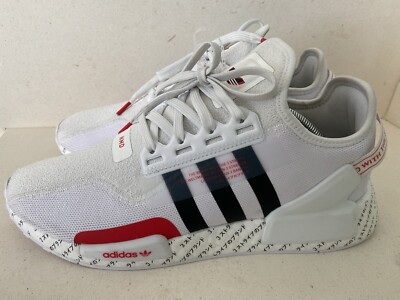 Size 12 - adidas NMD_R1 V2 Japanese Print - White Red for Size 12 - adidas NMD_R1 V2 Japanese Print - White Red for