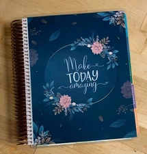 "Make Today Amazing" Flower Quote Cover Set 4 use w/ Erin Condren Planner~