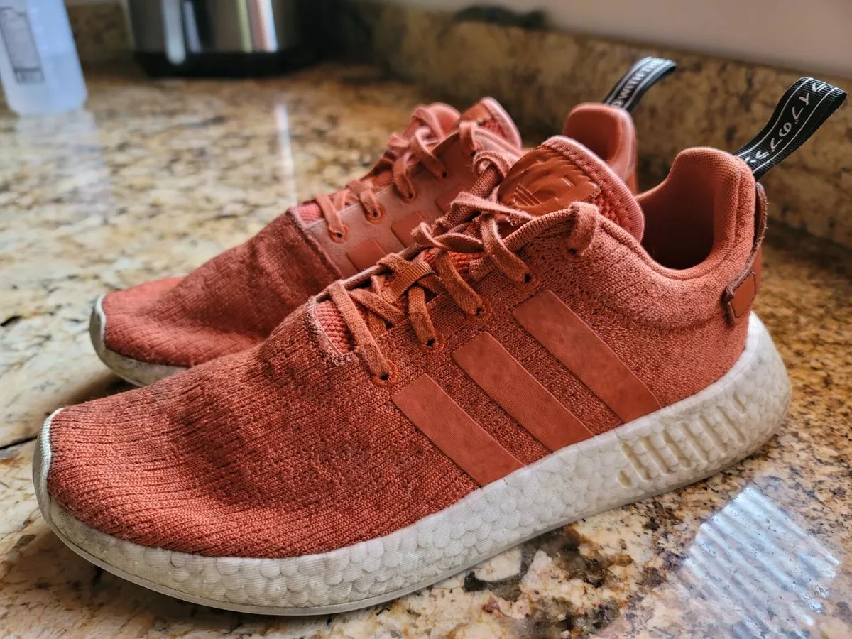 Chaussures adidas NMD R2 Boost homme taille 9 5 femme 10 5 Future Harvest orange