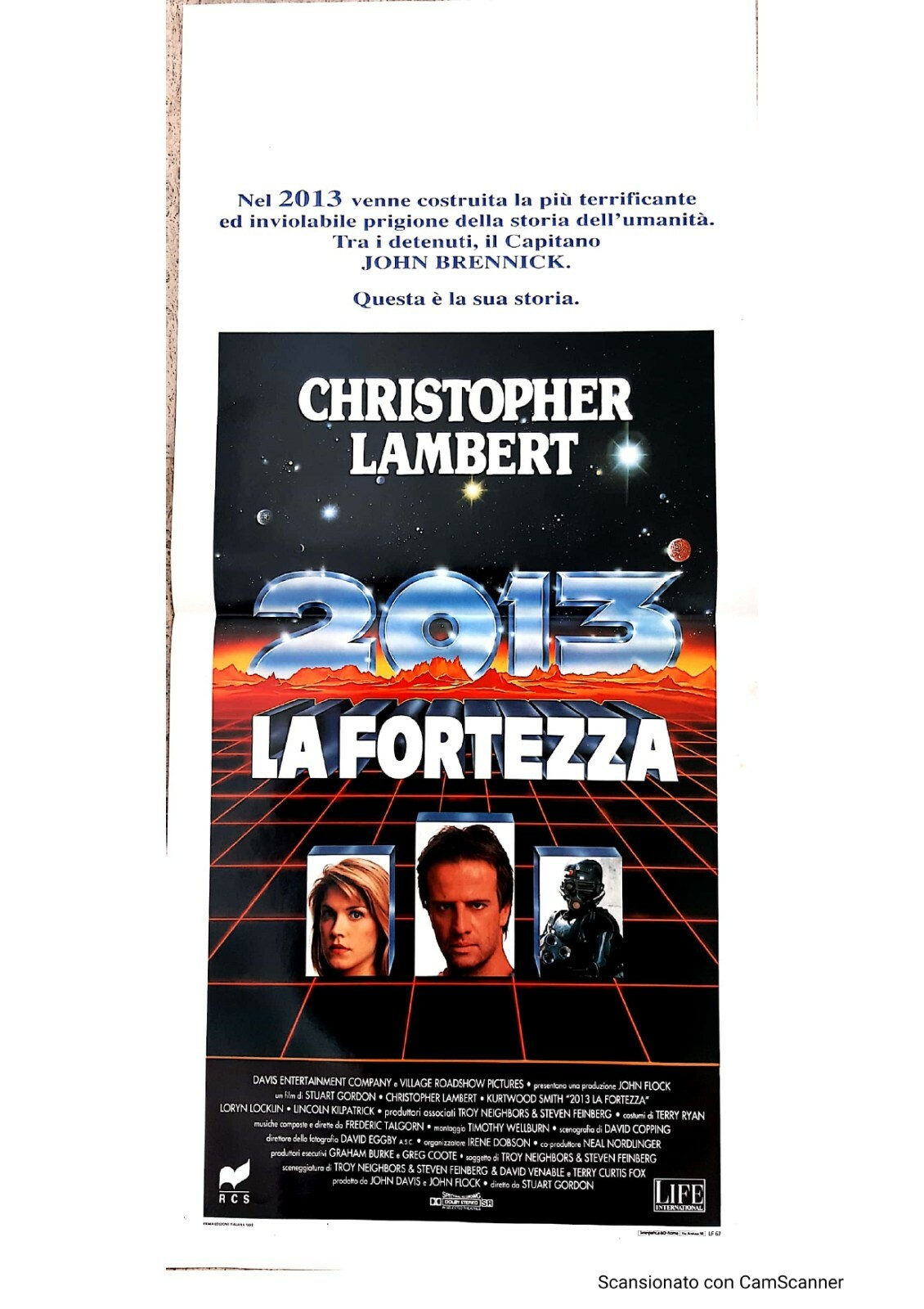 Locandina di 2013 - La fortezza (1992)