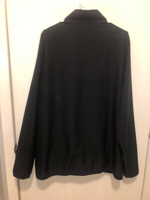 Nike Dri Fit Mens 2XL Woven Training Jacket Full Zip Mock Neck