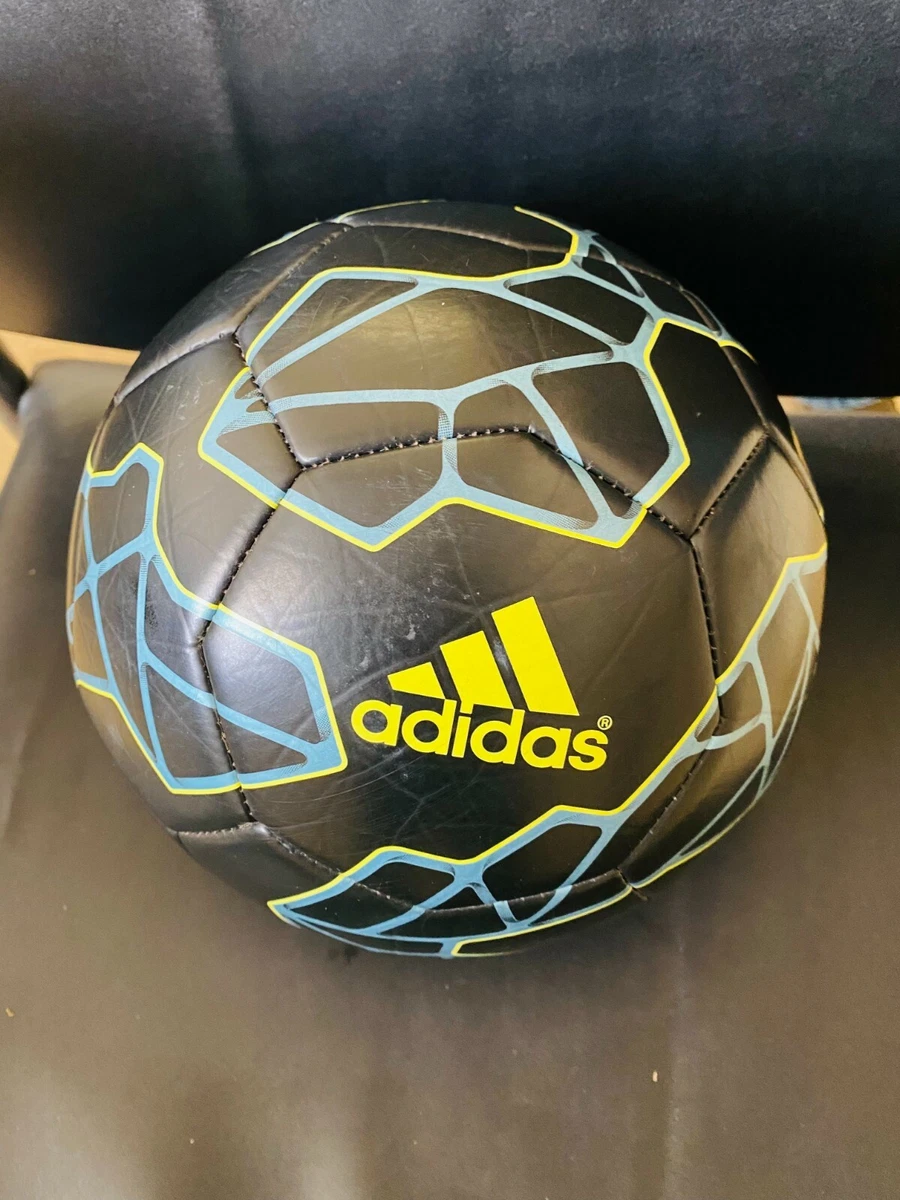 Adidas Lionel Soccer Ball Official Size 5 Black Barcelona Barca S90258 | eBay