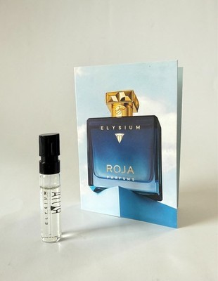 ROJA Elysium Pour Homme Parfum Cologne Vial Spray 1.7ml New With Card