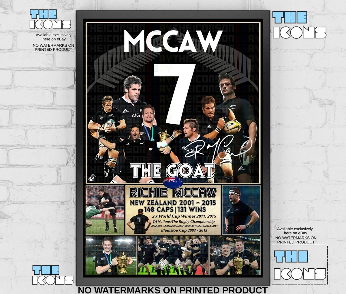 All Blacks Rugby in Rugby Union Autographs for sale | eBay UK