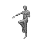 120mm Height Resin Dancing Lady Unpainted Unassembled