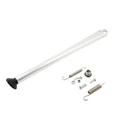 Dirt Bike Kickstand Foot Side,Motorcycle Support Parking Side Stand Silver