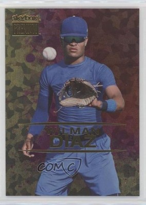 2021 Skybox Metal Universe Champions Premium Star Topaz 119/150 Wilman Diaz 4rs