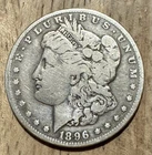 1896-S Morgan Silver Dollar, Tough San Francisco Mint Issue, VG/Fine
