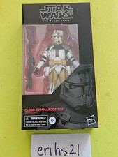 Hasbro Star Wars The Black Series Clone Commander Bly 6  inch Action Figure NEW
