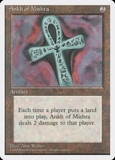 MTG Ankh of Mishra 4ED English NM