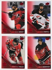 2022 UD Team Canada Juniors Prospectus Momentous Electric Red #/549 Pick List