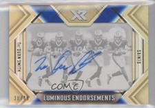2018 Panini XR Luminous Endorsements Blue 30/49 Tre'Quan Smith #LE-27 Auto 0t58