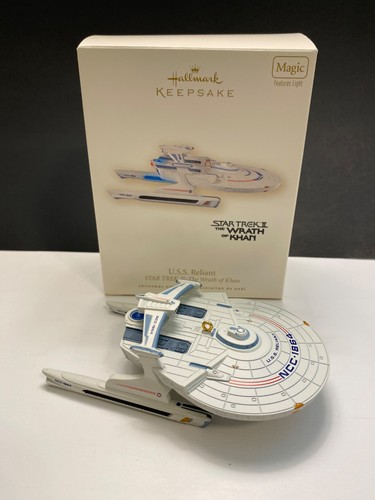 FASA Star Trek II Wrath Of Khan – USS Reliant + équipage En Plomb, Série 2