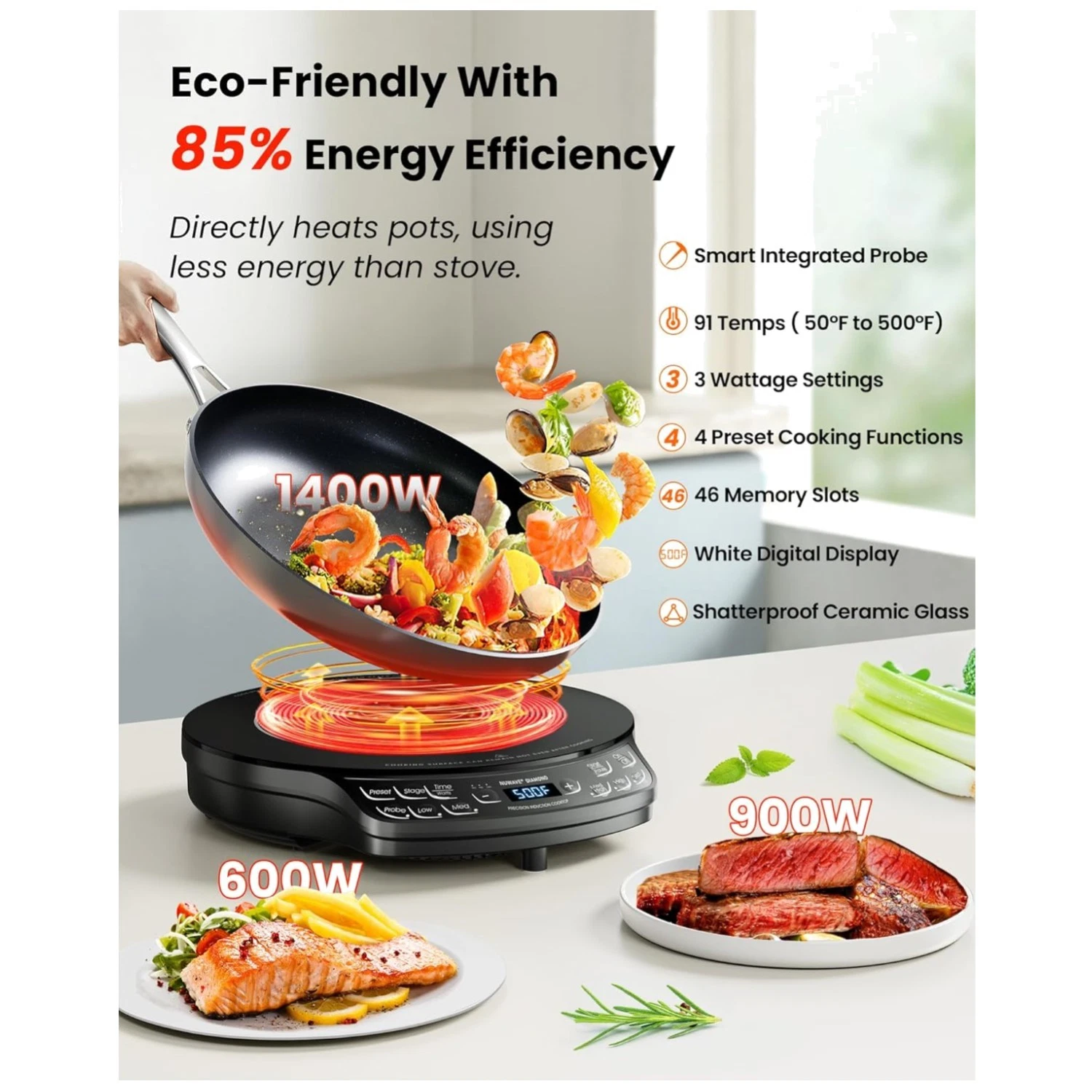 Portable Induction Cooktop for Small Apartments